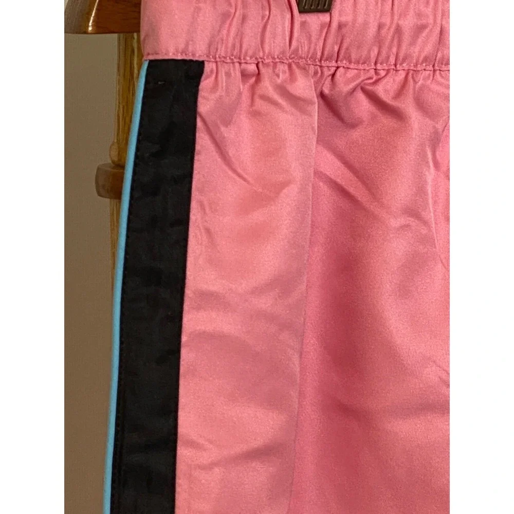 Ellesse Men's Tennis Shorts Pink with Black and Blue stripe size Small NWT‎